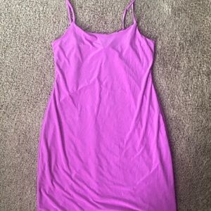 Elegant Pink Mini Dress